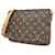 Louis Vuitton Musette Tango Brown Cloth  ref.1284513