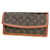 Louis Vuitton Pochette Dame Brown Cloth  ref.1284524