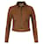 Giacca in shearling Burberry Marrone  ref.1284538