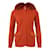 Loro Piana Hooded Cashmere Jacket Orange  ref.1284541