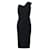 Roland Mouret Structured Sheath Dress Black Cotton Viscose Elastane  ref.1284549
