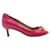 Gucci Candy Pink Horsebit Open-Toe Heels Leather  ref.1284593