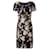 Dolce & Gabbana Midikleid mit Blumenmuster Polyester Viskose  ref.1284629