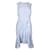 Autre Marque Robe évasée en dentelle mélodie bleue bleuet de créateur contemporain Coton Viscose Nylon  ref.1284647