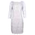 Diane Von Furstenberg Lilac Zarita Lace Dress Suede Cotton Nylon Rayon  ref.1284668