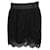 Dolce & Gabbana Falda de encaje negra Negro Algodón  ref.1284673