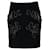 Stella Mc Cartney Stella Mccartney Mini-jupe noire en laine zippée Polyester  ref.1284686