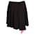 Balenciaga Falda Asimétrica Negra y Rosa Negro Seda Poliéster Acetato  ref.1284704