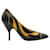 Bottega Veneta Black and Yellow Mustard Heels Leather  ref.1284722