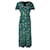 Autre Marque Saloni Turquoise, Blue & Green Silk Maxi Dress Multiple colors  ref.1284744