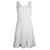 Alaïa Alaia Textured Cream A-Line Dress Polyester Viscose Polyamide  ref.1284788