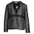 Miu Miu Grey, Blue & Black Metallic Jacket Silk Polyester Nylon  ref.1284808