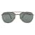 Óculos de sol clássico aviador marrom metálico Burberry Metal  ref.1284827