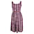 Prada Purple, Brown & Beige Sleevless Dress Multiple colors Silk  ref.1284829