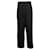 Hermès Hermes pantaloni di lana grigio scuro Elastan  ref.1284847