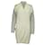 Autre Marque Contemporary Designer Light Grey And Ivory Cashmete Jacket Cream Cashmere  ref.1284879
