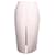Autre Marque Contemporary Designer Light Beige Leather Pencil Skirt Cream  ref.1284919
