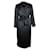 Autre Marque Designer contemporain RtA Robe enveloppante en soie noire/Manteau  ref.1284944
