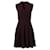 Alaïa Alaia Metallic Knit Dress Dark red Viscose Polyamide Polyurethane  ref.1284947