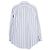 Hermès Camisa comercial de algodão listrada Hermes Azul - vista 2