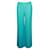 Pantalon flottant en soie turquoise Escada  ref.1284958