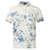 Autre Marque Zeitgenössisches Designer-Poloshirt im Batik-Stil Blau Baumwolle  ref.1284964