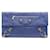 Balenciaga Lambskin Leather Giant 21 Silver Envelope Clutch Bag Purple  ref.1284966