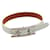 HERMÈS White Behapi Bracelet In Epsom Leather  ref.1284987
