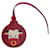 Moynat Leather Bag Charm With Bull Red  ref.1285088