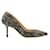 Rupert Sanderson Black and White Texture Pointed Toe Heels Multiple colors Leather  ref.1285092