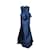 Autre Marque Abito senza spalline blu scuro dal design contemporaneo Blu navy Poliestere  ref.1285100