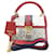Gucci  Queen Margaret Top Handle Bag (476541) Red Beige  ref.1285153