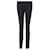 Autre Marque Pantalon coupe droite de créateur contemporain Polyester Noir  ref.1285196