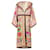 Abrigo estilo kimono en mezcla de lino con estampado Gucci Paradise Multicolor Algodón  ref.1285229