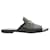 Gucci Malaga Horsebit Accent Slides Black Leather  ref.1285230