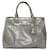 Bolso satchel de cuero gris Miu Miu  ref.1285265