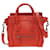Céline Nano Luggage bag Red Steel Pony-style calfskin  ref.1285271