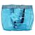 Missoni Beachwear Sac cabas transparent Plastique Bleu  ref.1285275