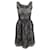 Autre Marque Contemporary Designer Black Lace Dress Cotton  ref.1285279