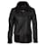 Autre Marque CONTEMPORARY DESIGNER Leather Jacket Black Cotton Acetate  ref.1285313