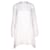 MAGALI PASCAL Robe longue blanche en dentelle Viscose Nylon  ref.1285323