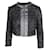 ALEXANDER WANG Embroidered Jacket Black Silk Polyester Wool Nylon Rayon  ref.1285325