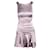 Autre Marque CONTEMPORARY DESIGNER Silk Mini Dress With Flounces Polyester Triacetate  ref.1285327