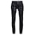 Autre Marque DESIGNER CONTEMPORANEO Jeans neri slim Nero Cotone  ref.1285366