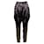 Pantalon GIVENCHY imprimé multicolore à l'intérieur de la jambe Soie Noir  ref.1285368