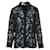Stella Mc Cartney Stella McCartney Black/Dark Brown Embroidered Shirt Silk Rayon  ref.1285383