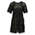 Erdem – Schwarzes Kleid aus Guipère-Spitze Polyester  ref.1285399