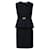 Diane Von Furstenberg  Delian Peplum Dress Black Polyester Wool  ref.1285422