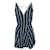 Reformation Stripes Mini Dress Blue  ref.1285424