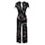 REFORMATION Short Sleeves Jumpsuit Black  ref.1285428